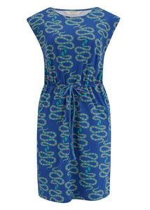 Sally, Jersey Dress - Snakes