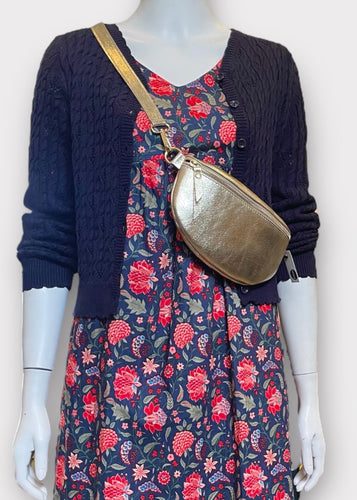 Lace Knit Cardi - Navy Blue