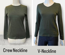 Load image into Gallery viewer, Merino L/S Top - Moss