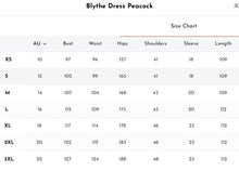 Load image into Gallery viewer, Blythe Dress - Peacock