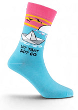 Load image into Gallery viewer, Crew Socks - Let That Shit Go
