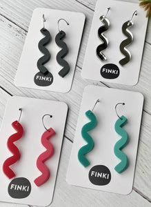 Squiggle Drops - Dark