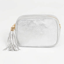Load image into Gallery viewer, Crossbody Bag - Metallic Silver