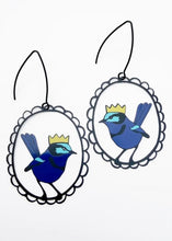 Load image into Gallery viewer, Christmas Splendid Wren Earrings