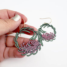 Load image into Gallery viewer, Grevillea Wreath Dangles