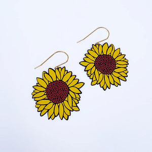Midi Sunflower Dangles