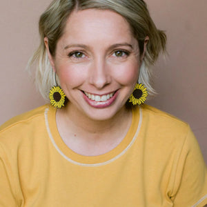 Midi Sunflower Dangles