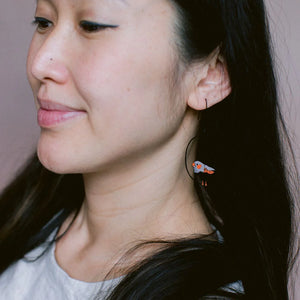 Midi Zebra Finch Dangles