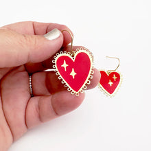 Load image into Gallery viewer, Midi Heart Dangles