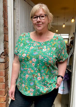 Load image into Gallery viewer, Boxy Tee - Enchanted Garden