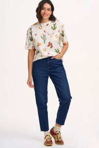 Kinsley, Relaxed Tee - Desert Cowgirl