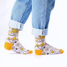 Load image into Gallery viewer, Crew Socks - Go Away I’m Introverting