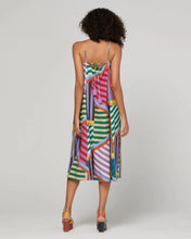 Load image into Gallery viewer, Aria Dress - Liquorice Stripe