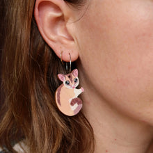 Load image into Gallery viewer, Sugar Glider Earrings