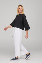 Load image into Gallery viewer, Dimple Top - Black