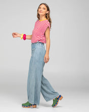 Load image into Gallery viewer, Bellissimo Tee - Red Stripe