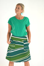 Load image into Gallery viewer, Amy skirt - Green Waves