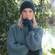 Load image into Gallery viewer, Possum/Merino Turnback Beanie