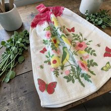 Load image into Gallery viewer, Nan’s crocheted, hanging towel
