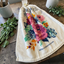 Load image into Gallery viewer, Nan’s crocheted, hanging towel