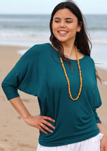 Load image into Gallery viewer, Batwing Top - Teal