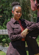 Load image into Gallery viewer, Cord Jacket, Ganache