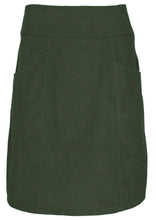 Load image into Gallery viewer, Aalia Corduroy Skirt - Douglas Fir