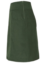 Load image into Gallery viewer, Aalia Corduroy Skirt - Douglas Fir