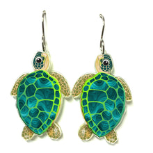 Load image into Gallery viewer, Turtle Earrings