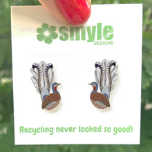 Load image into Gallery viewer, Superb Lyrebird Studs