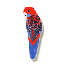 Load image into Gallery viewer, Crimson Rosella Pin