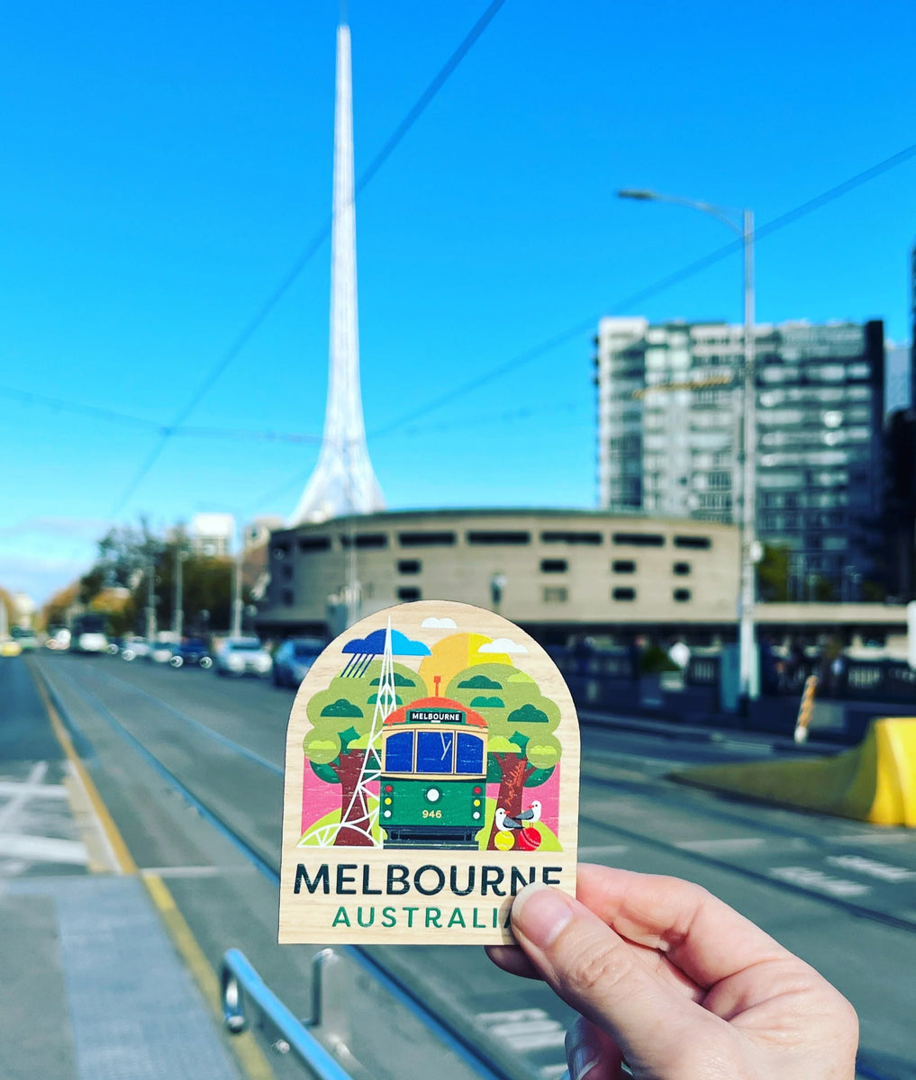 W’ Class Tram Magnet – Finki Handmade