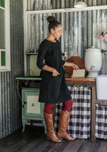Load image into Gallery viewer, Jamie Dress - Black Cord