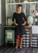Load image into Gallery viewer, Jamie Dress - Black Cord