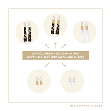 Load image into Gallery viewer, Luxe Moda, Beacon Hoop Earrings