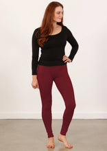 Load image into Gallery viewer, Leggings - Maroon
