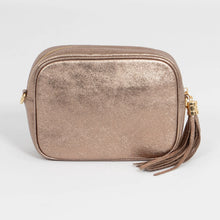 Load image into Gallery viewer, Crossbody Bag - Metallic, Champagne