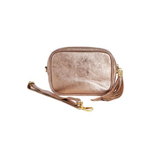 Load image into Gallery viewer, Crossbody Bag - Metallic, Champagne