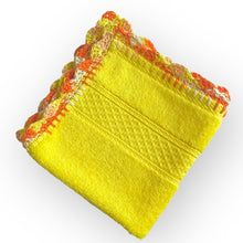 Load image into Gallery viewer, Crochet Edge Facewasher