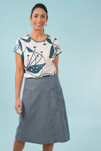 Load image into Gallery viewer, Heidi skirt, Long - Chambray
