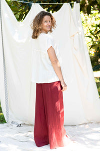Ollie Pants - Dark Cherry