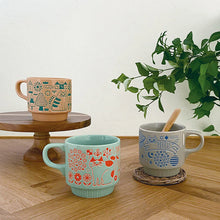 Load image into Gallery viewer, Stackable Mug - Flower Garden