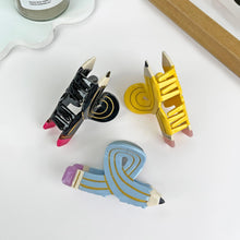 Load image into Gallery viewer, Hair Claw Clip, Pencil