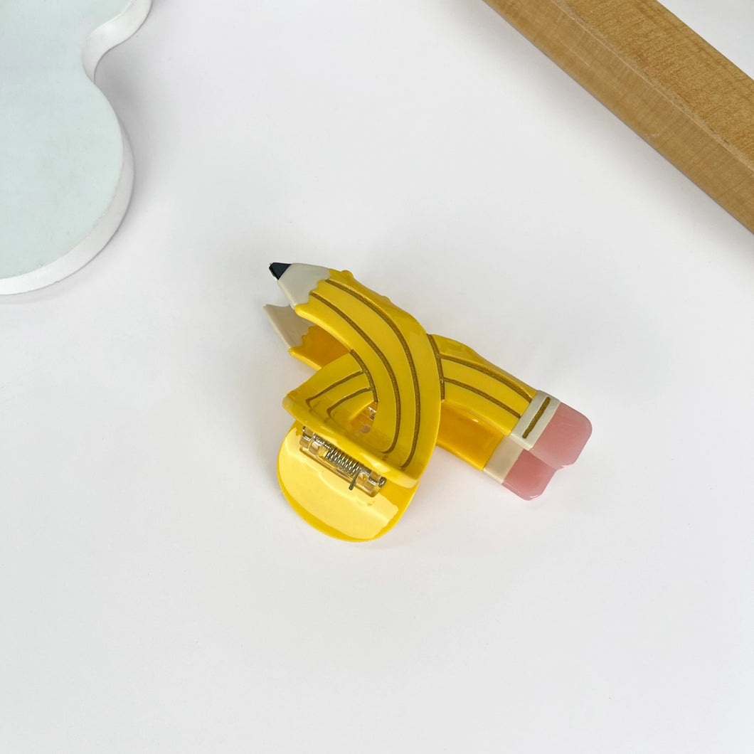 Hair Claw Clip, Pencil