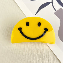 Load image into Gallery viewer, Hair Claw Clip, Smiley Face