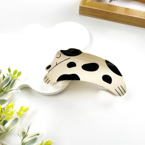 Hair Claw Clip, Spotty Dog