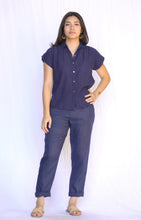 Load image into Gallery viewer, Erisha Shirt, Navy