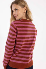 Load image into Gallery viewer, Danesaga Glitter Cardigan - Chili/Cherry