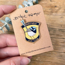 Load image into Gallery viewer, Fairywren Fan Club - Enamel Pin