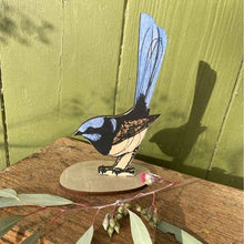 Load image into Gallery viewer, Standing Bird - Superb Fairy Wren